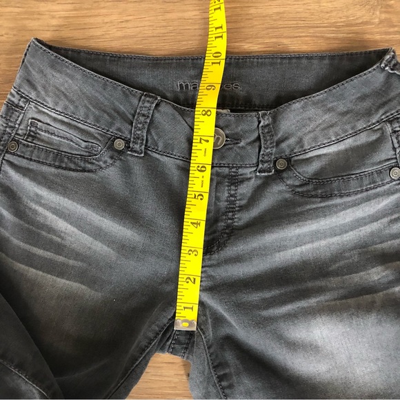 Maurice’s, skinny jeans, smoke gray denim, size Small-R - Picture 7 of 11